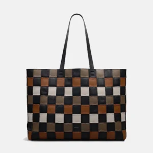 Patchwork Extra Large Open Top Tote Bag