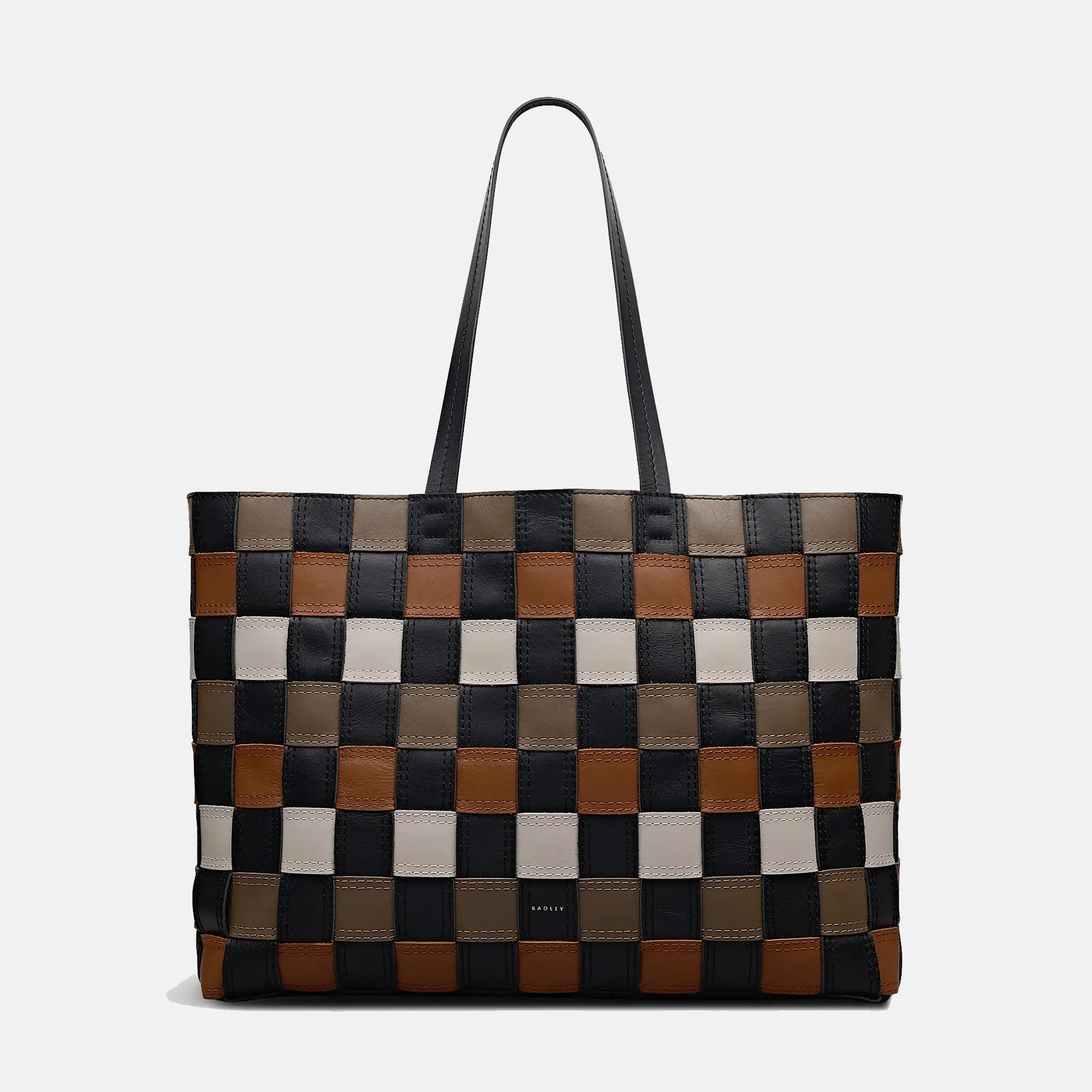 Patchwork Extra Large Open Top Tote Bag
