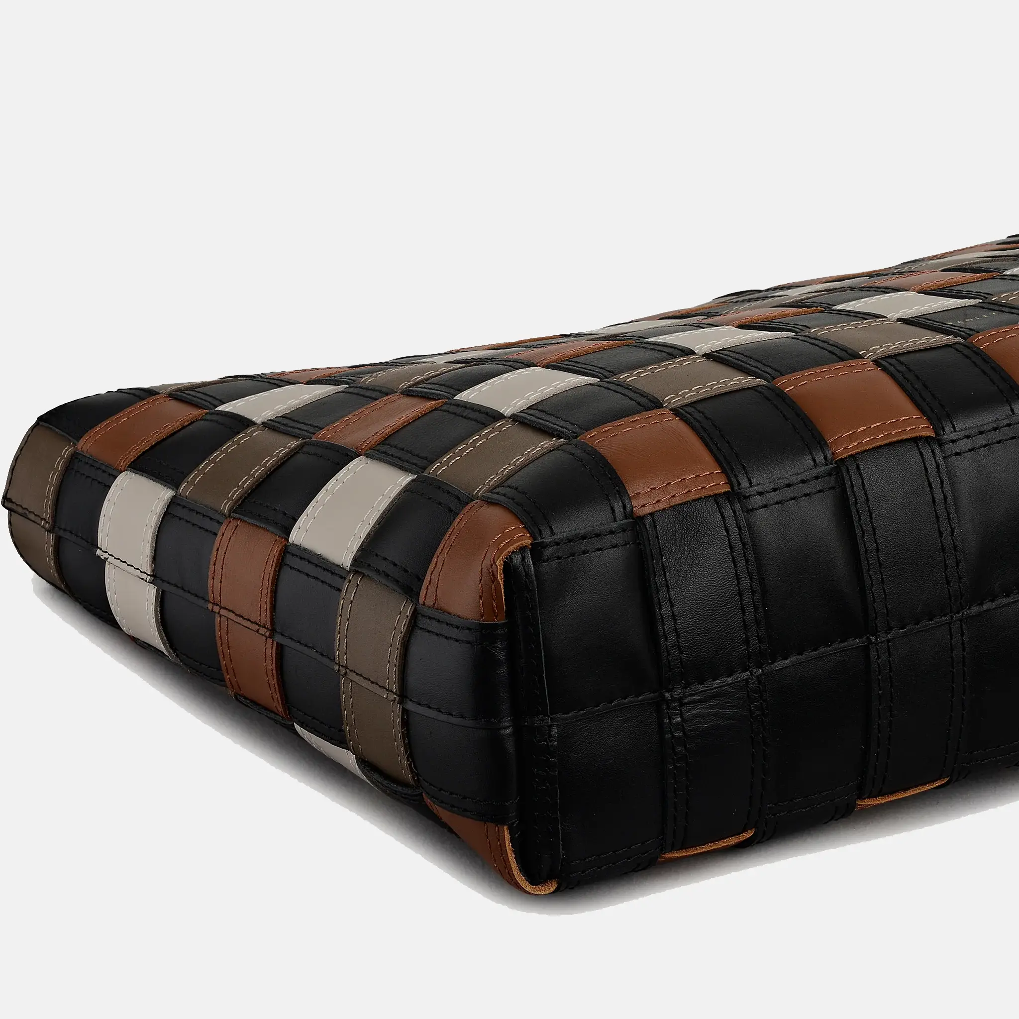 Patchwork Large Open Top Tote